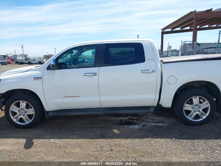 2007 Toyota Tundra Limited 5.7L V8 VIN: 5TBEV58187S461822 Lot: 39540217