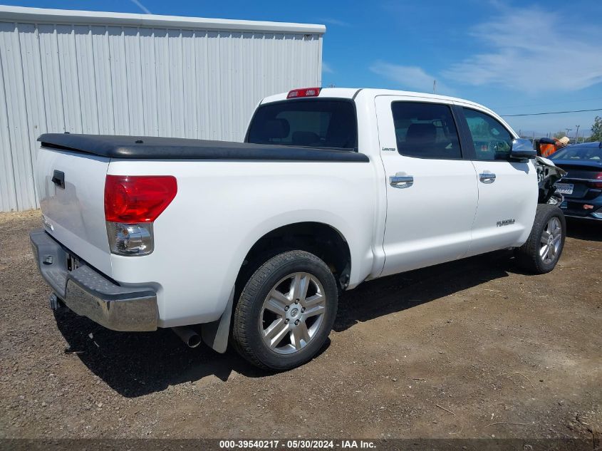 2007 Toyota Tundra Limited 5.7L V8 VIN: 5TBEV58187S461822 Lot: 39540217