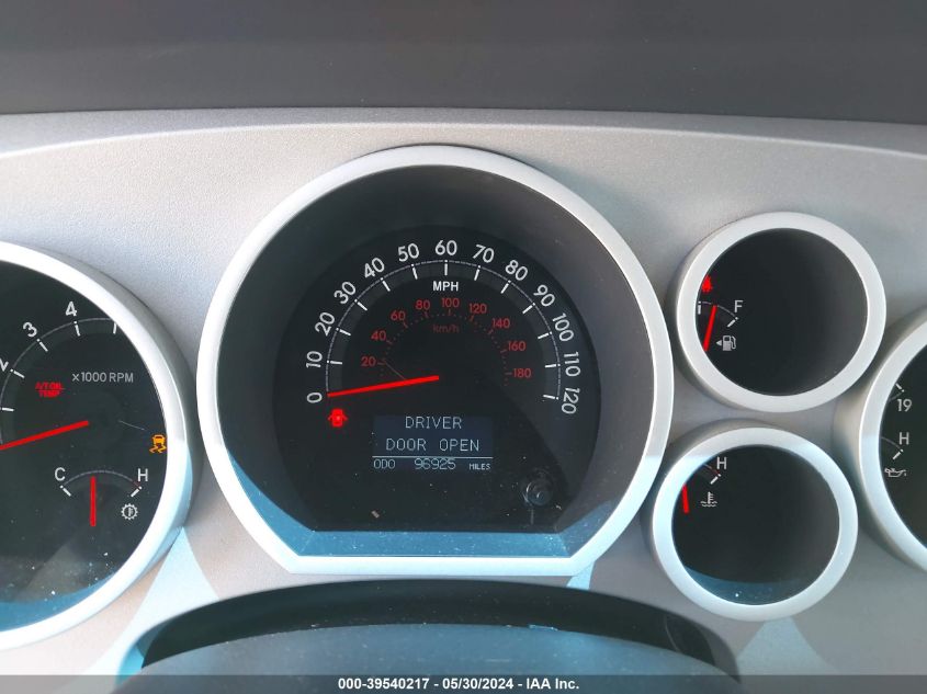 2007 Toyota Tundra Limited 5.7L V8 VIN: 5TBEV58187S461822 Lot: 39540217