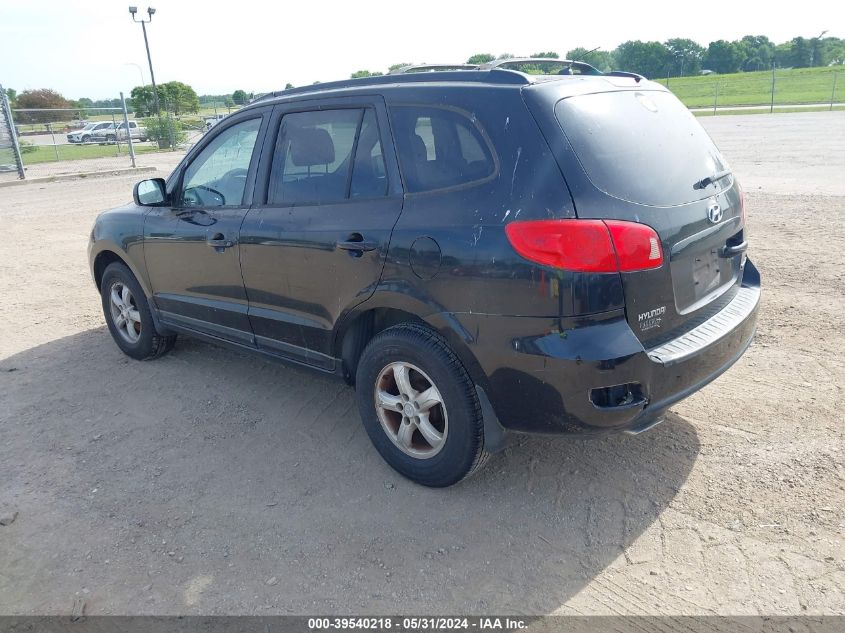 2007 Hyundai Santa Fe Gls VIN: KM8SG13D37U142124 Lot: 39540218