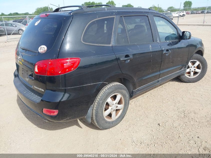 2007 Hyundai Santa Fe Gls VIN: KM8SG13D37U142124 Lot: 39540218