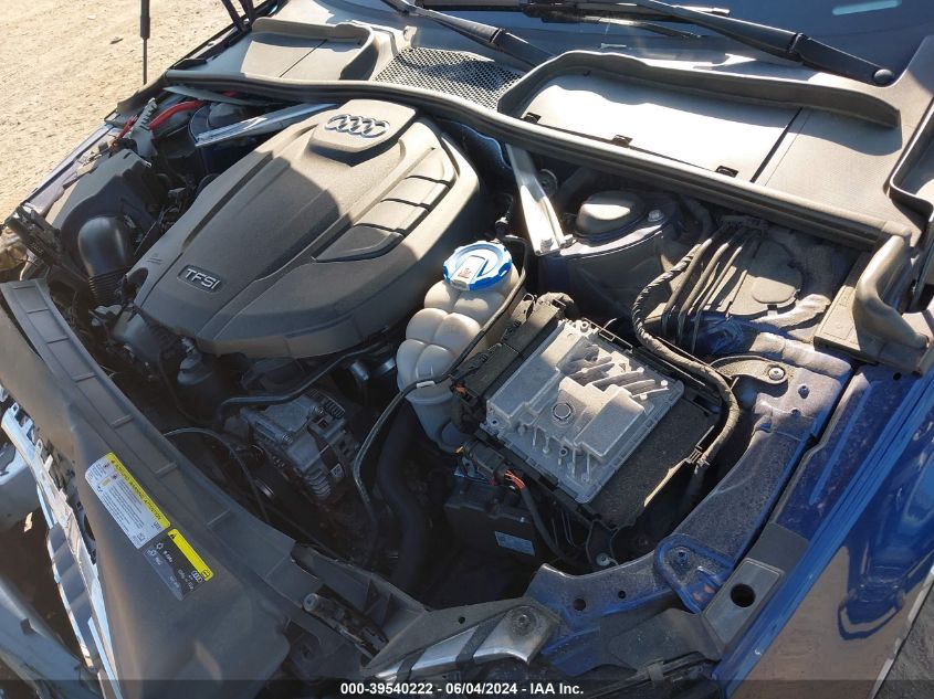 2017 Audi A4 2.0T Premium VIN: WAUENAF41HN039652 Lot: 39540222