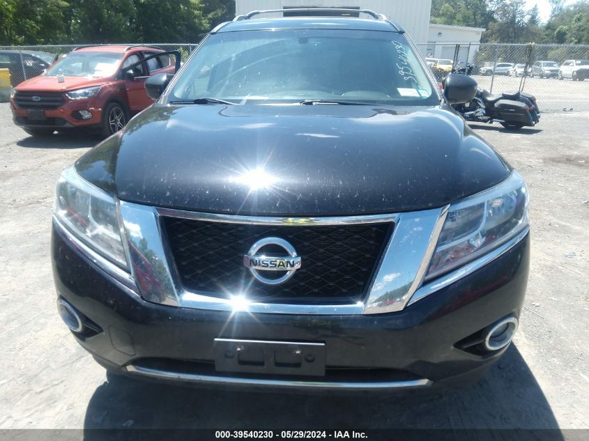 2015 Nissan Pathfinder Platinum VIN: 5N1AR2MM6FC666608 Lot: 39540230