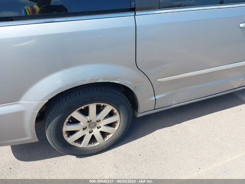 2016 Chrysler Town & Country Touring VIN: 2C4RC1BG8GR187096 Lot: 39540231