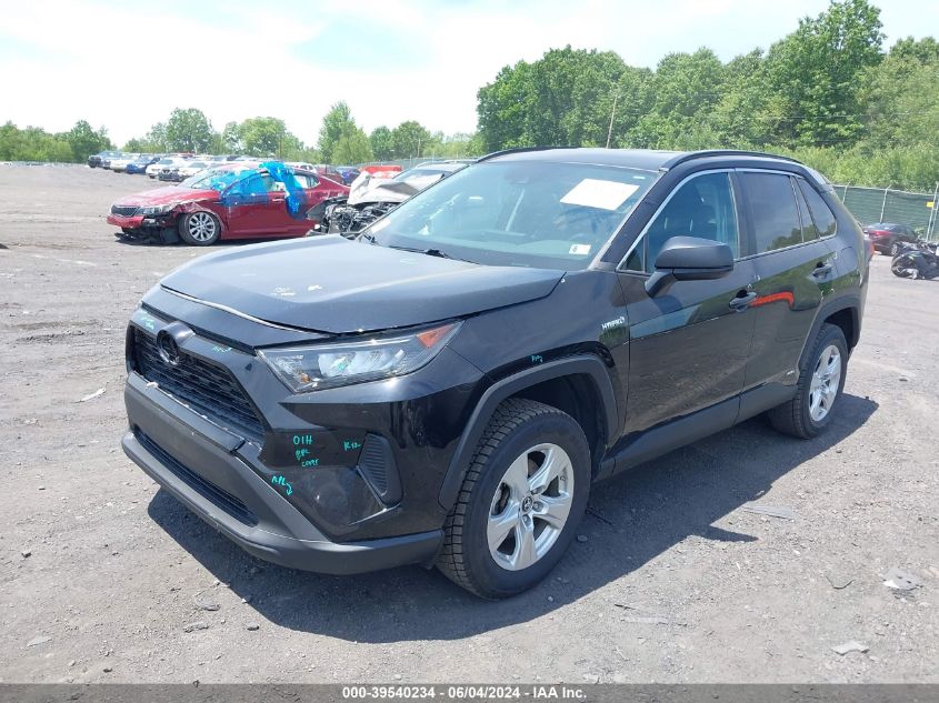 2020 Toyota Rav4 Le Hybrid VIN: 2T3L6RFV4LW001669 Lot: 39540234