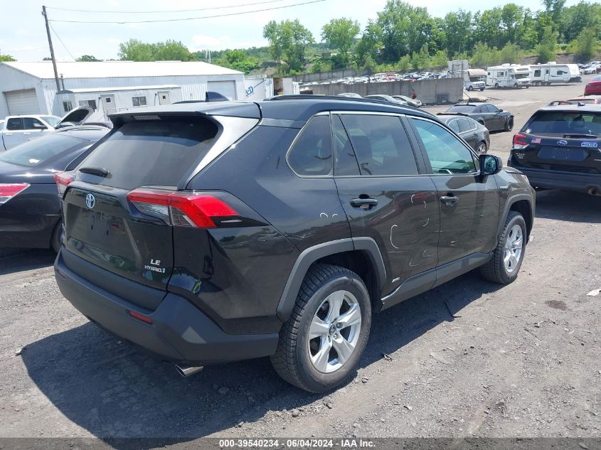 2020 Toyota Rav4 Le Hybrid VIN: 2T3L6RFV4LW001669 Lot: 39540234