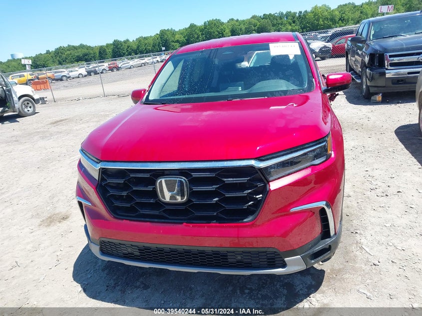 2024 Honda Pilot Awd Ex-L VIN: 5FNYG1H4XRB019469 Lot: 39540244