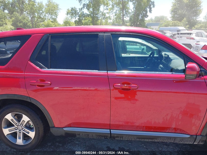 2024 Honda Pilot Awd Ex-L VIN: 5FNYG1H4XRB019469 Lot: 39540244