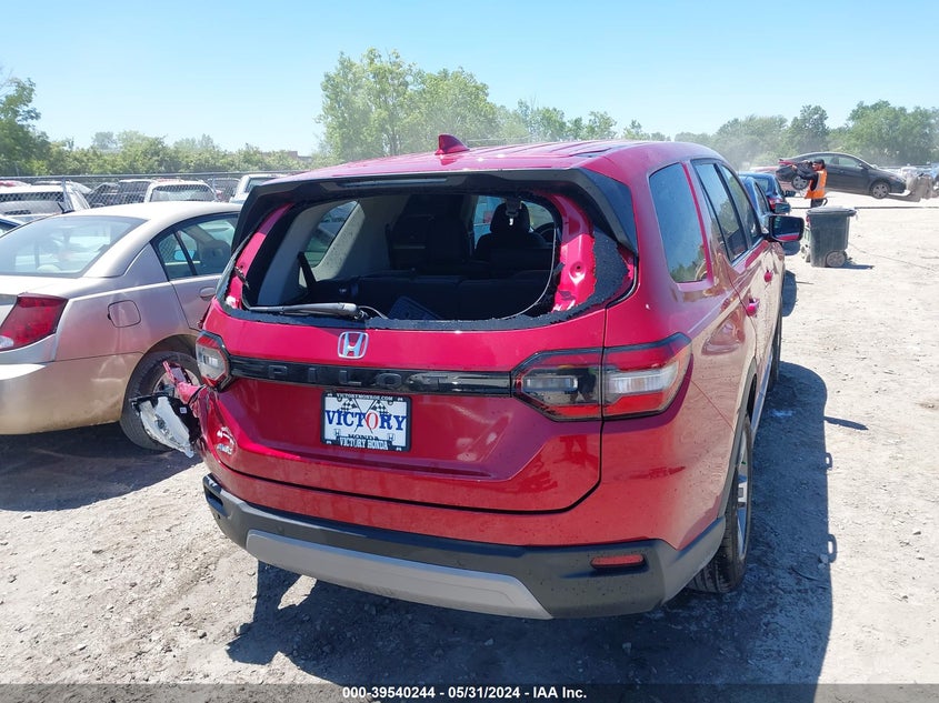 2024 Honda Pilot Awd Ex-L VIN: 5FNYG1H4XRB019469 Lot: 39540244