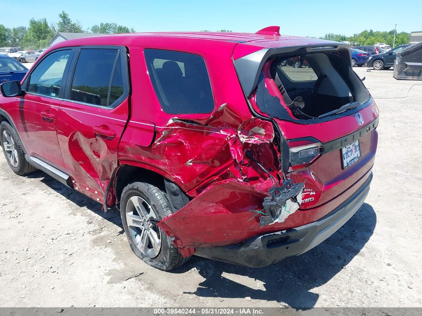 2024 Honda Pilot Awd Ex-L VIN: 5FNYG1H4XRB019469 Lot: 39540244