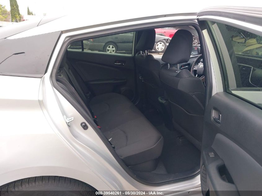 2019 Toyota Prius VIN: JTDKARFU4K3083180 Lot: 39540261