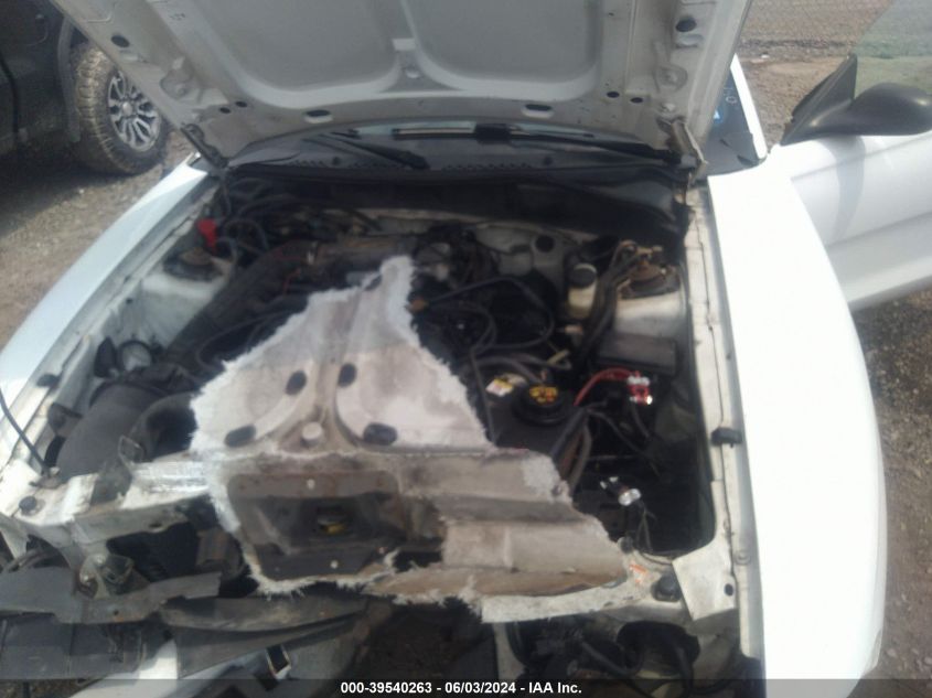 1998 Ford Mustang Gt VIN: 1FAFP45X2WF250760 Lot: 39540263