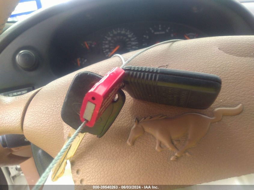 1998 Ford Mustang Gt VIN: 1FAFP45X2WF250760 Lot: 39540263