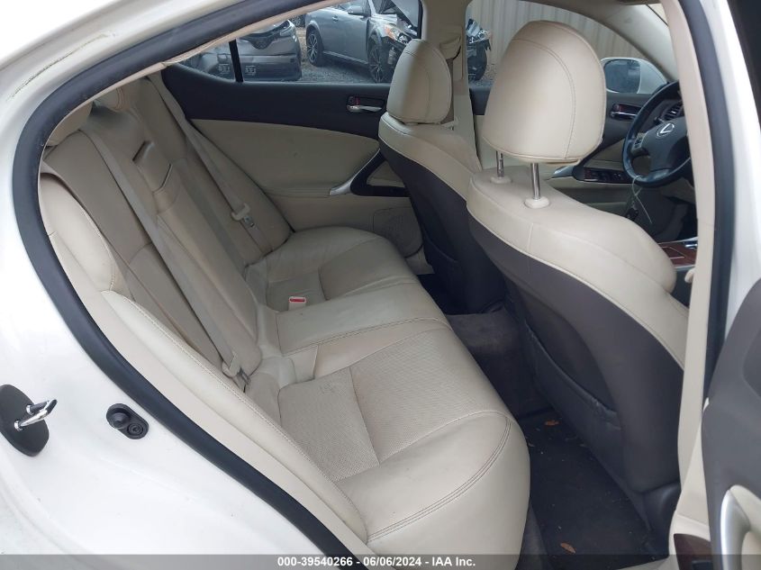 2012 Lexus Is 250 VIN: JTHBF5C26C5178650 Lot: 39540266