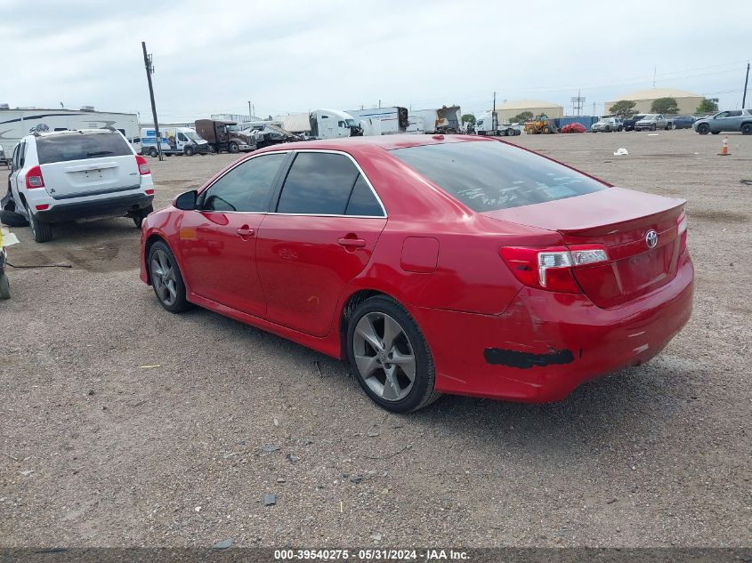 2012 Toyota Camry Se Limited Edition VIN: 4T1BF1FK7CU625039 Lot: 39540275