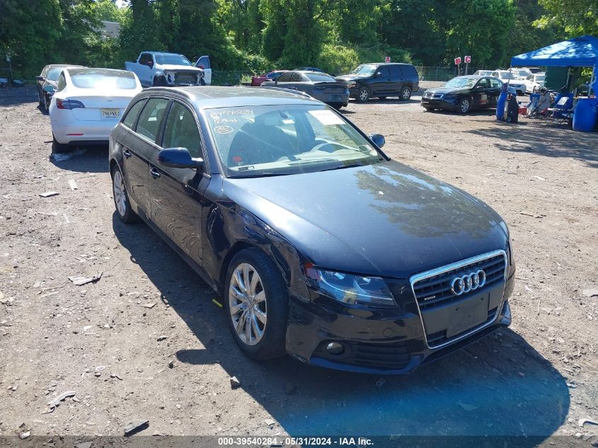 2012 Audi A4 2.0T Premium VIN: WAUSFAFL9CA039759 Lot: 39540284