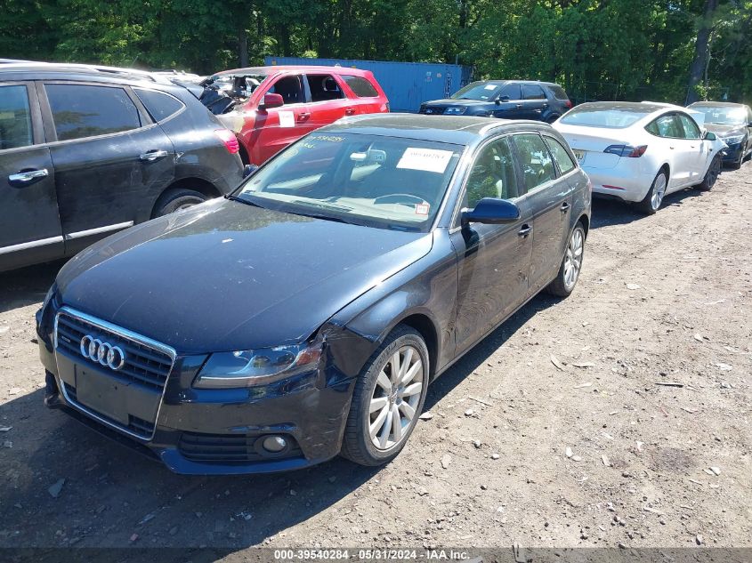 2012 Audi A4 2.0T Premium VIN: WAUSFAFL9CA039759 Lot: 39540284