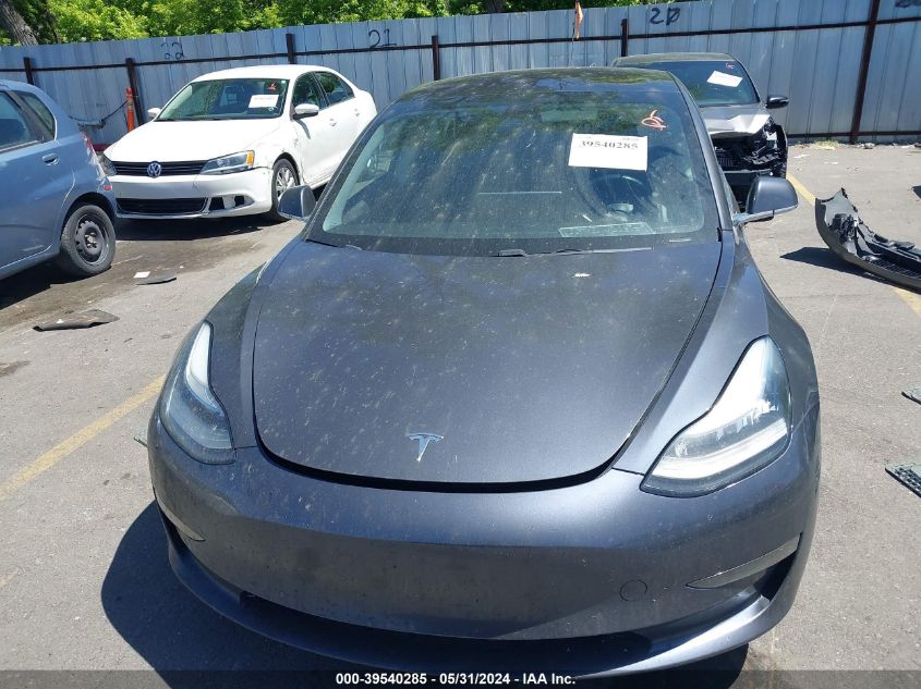 2019 Tesla Model 3 Long Range/Performance VIN: 5YJ3E1EB3KF359619 Lot: 39540285