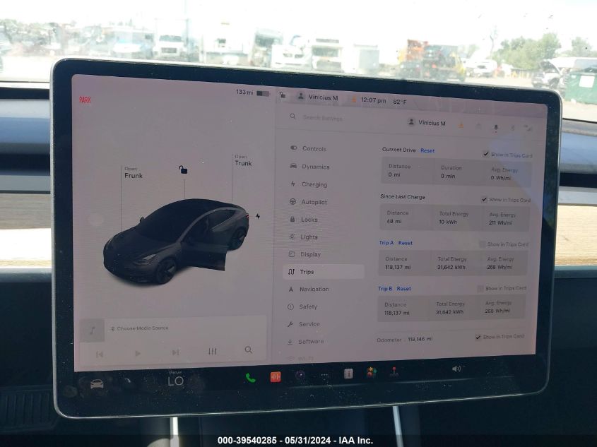 2019 TESLA MODEL 3 LONG RANGE/PERFORMANCE - 5YJ3E1EB3KF359619