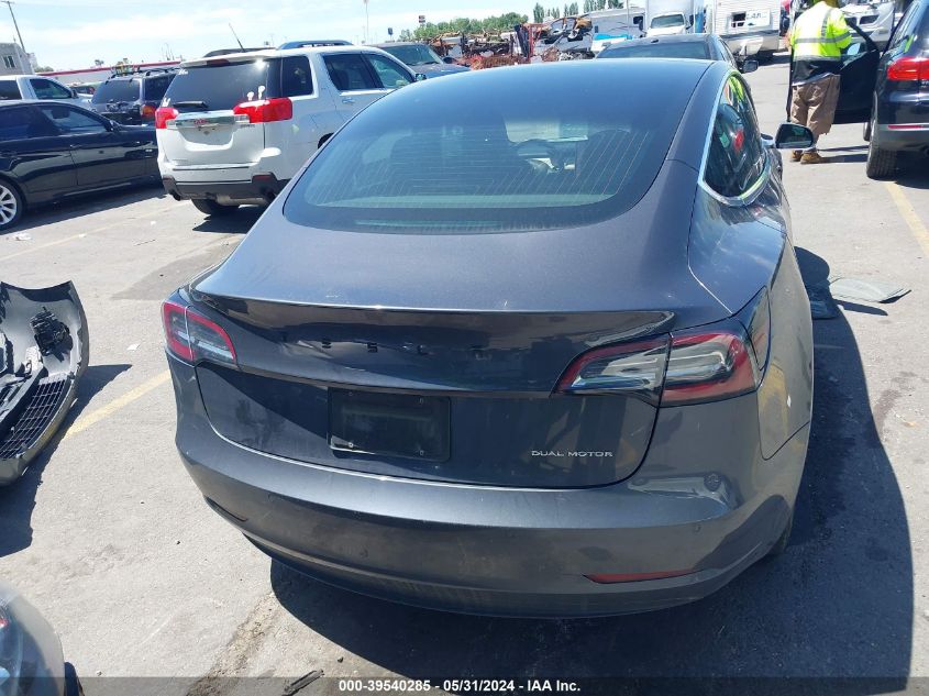 2019 TESLA MODEL 3 LONG RANGE/PERFORMANCE - 5YJ3E1EB3KF359619