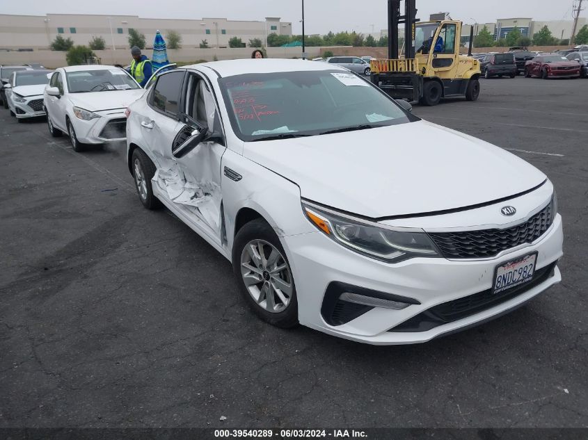 2019 Kia Optima Lx VIN: 5XXGT4L36KG276378 Lot: 39540289