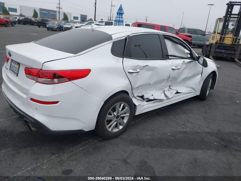 2019 Kia Optima Lx VIN: 5XXGT4L36KG276378 Lot: 39540289