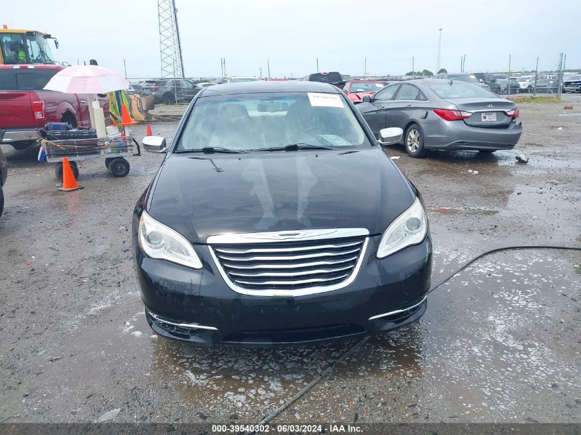 2012 Chrysler 200 Limited VIN: 1C3CCBCG5CN279160 Lot: 39540302