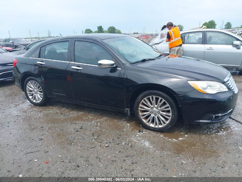 2012 Chrysler 200 Limited VIN: 1C3CCBCG5CN279160 Lot: 39540302