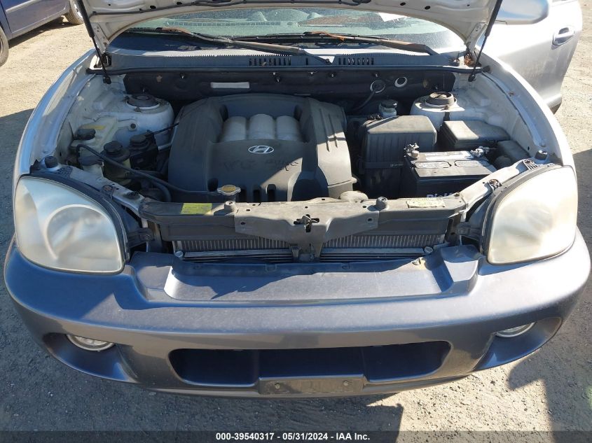 2004 Hyundai Santa Fe Gls VIN: KM8SC73D84U81763 Lot: 39540317