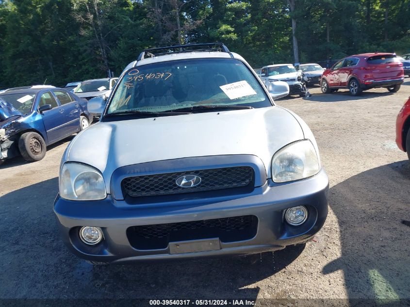 2004 Hyundai Santa Fe Gls VIN: KM8SC73D84U81763 Lot: 39540317