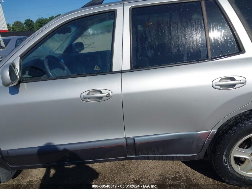 2004 Hyundai Santa Fe Gls VIN: KM8SC73D84U81763 Lot: 39540317