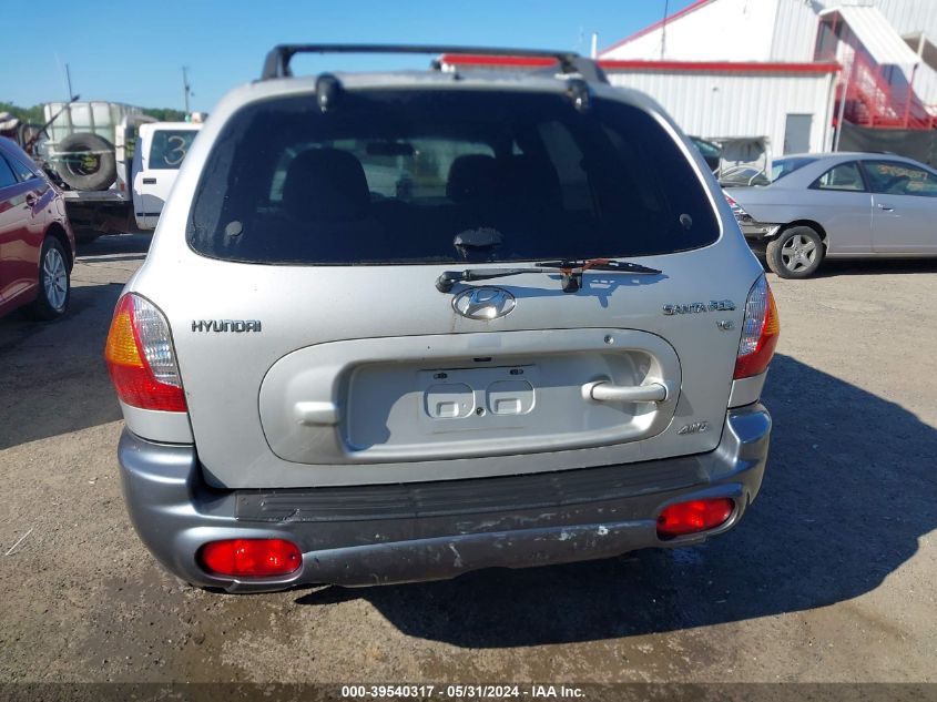 2004 Hyundai Santa Fe Gls VIN: KM8SC73D84U81763 Lot: 39540317