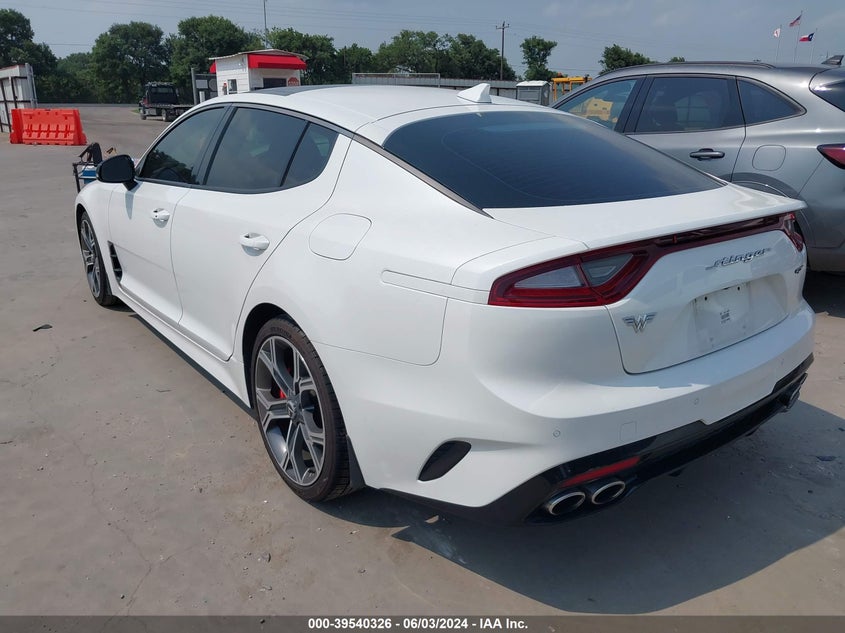 2019 Kia Stinger Gt2 VIN: KNAE55LC5K6059777 Lot: 39540326
