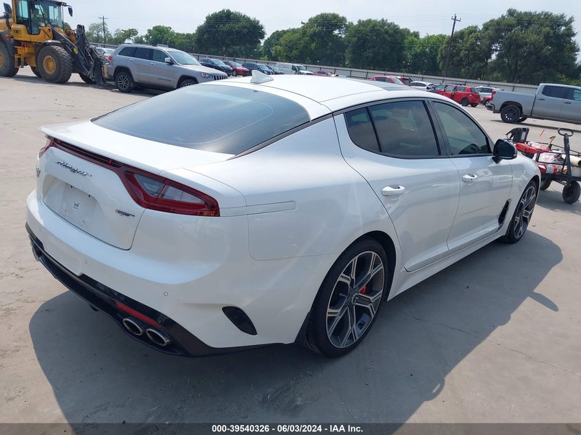 2019 Kia Stinger Gt2 VIN: KNAE55LC5K6059777 Lot: 39540326