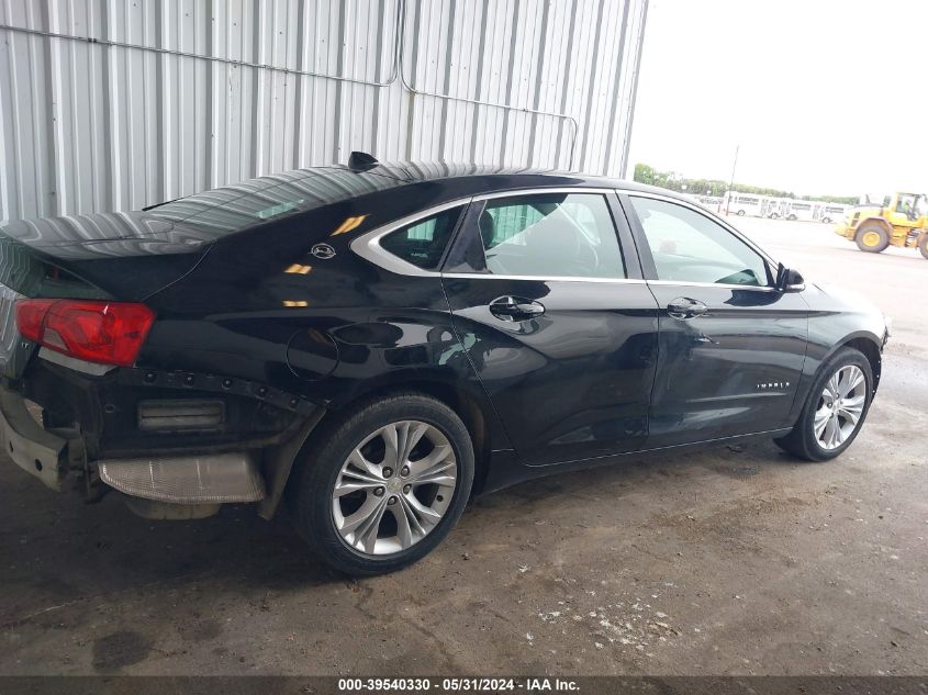 2014 Chevrolet Impala 2Lt VIN: 2G1125S36E9167889 Lot: 39540330