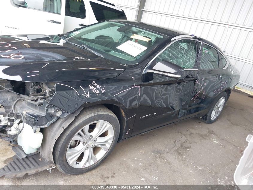 2014 Chevrolet Impala 2Lt VIN: 2G1125S36E9167889 Lot: 39540330