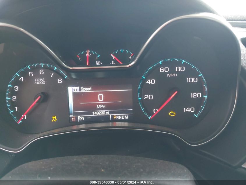 2014 Chevrolet Impala 2Lt VIN: 2G1125S36E9167889 Lot: 39540330