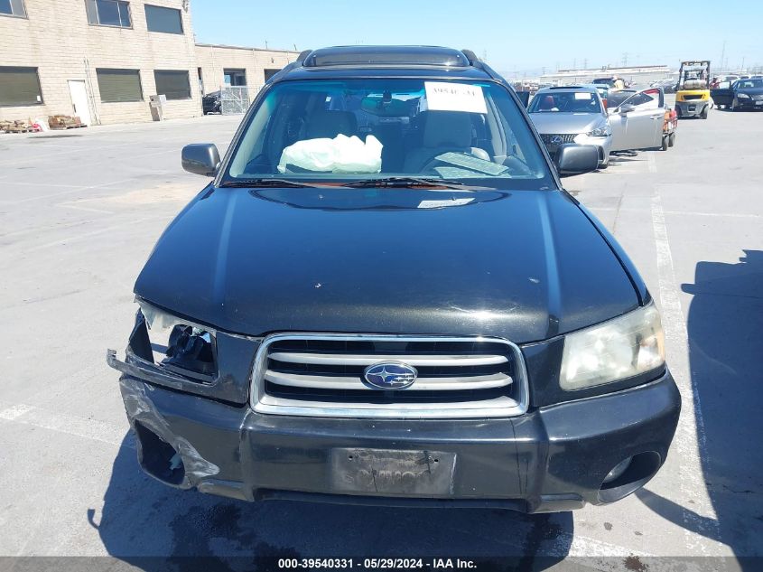 2003 Subaru Forester Xs VIN: JF1SG65633H758916 Lot: 39540331