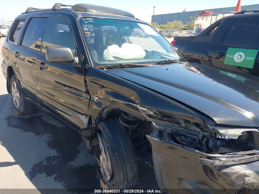 2003 Subaru Forester Xs VIN: JF1SG65633H758916 Lot: 39540331