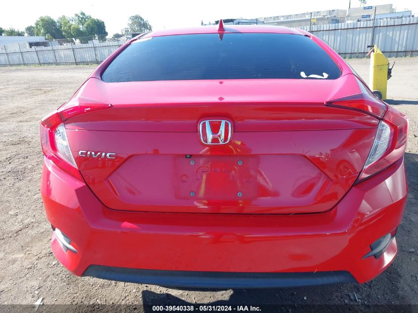 2018 Honda Civic Ex VIN: 2HGFC2F77JH510314 Lot: 39540338