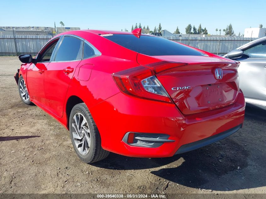 2018 Honda Civic Ex VIN: 2HGFC2F77JH510314 Lot: 39540338