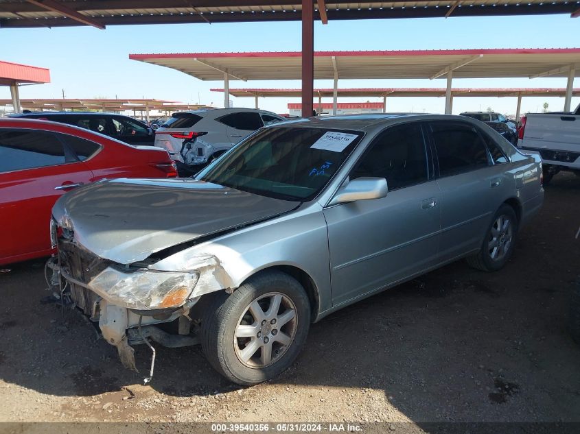 2000 Toyota Avalon Xls VIN: 4T1BF28B3YU091533 Lot: 39540356