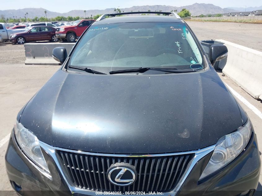 2010 Lexus Rx 350 VIN: 2T2ZK1BA7AC022433 Lot: 39540365