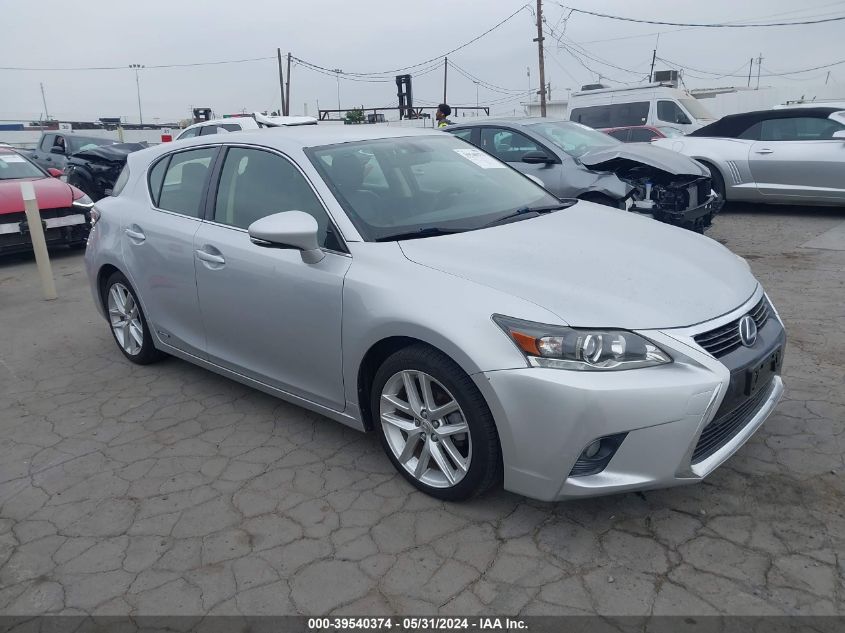 2016 Lexus Ct 200H VIN: JTHKD5BH6G2257965 Lot: 39540374