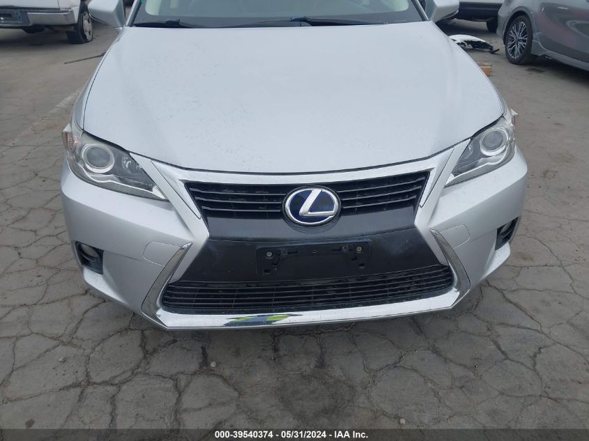 2016 Lexus Ct 200H VIN: JTHKD5BH6G2257965 Lot: 39540374