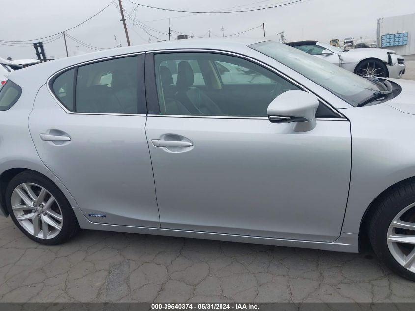 2016 Lexus Ct 200H VIN: JTHKD5BH6G2257965 Lot: 39540374