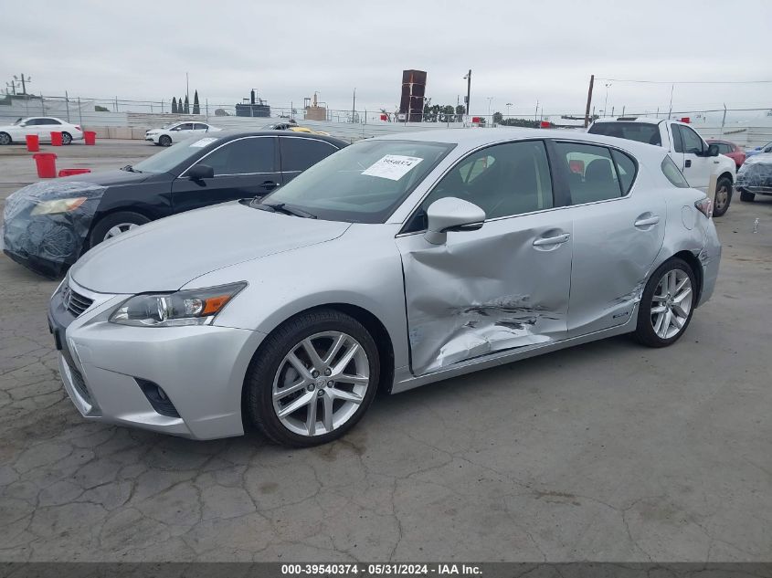 2016 Lexus Ct 200H VIN: JTHKD5BH6G2257965 Lot: 39540374