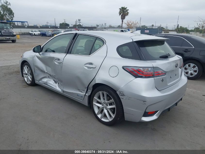 2016 Lexus Ct 200H VIN: JTHKD5BH6G2257965 Lot: 39540374