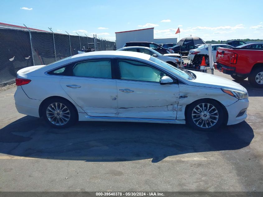 2015 HYUNDAI SONATA LIMITED - 5NPE34AF8FH036408