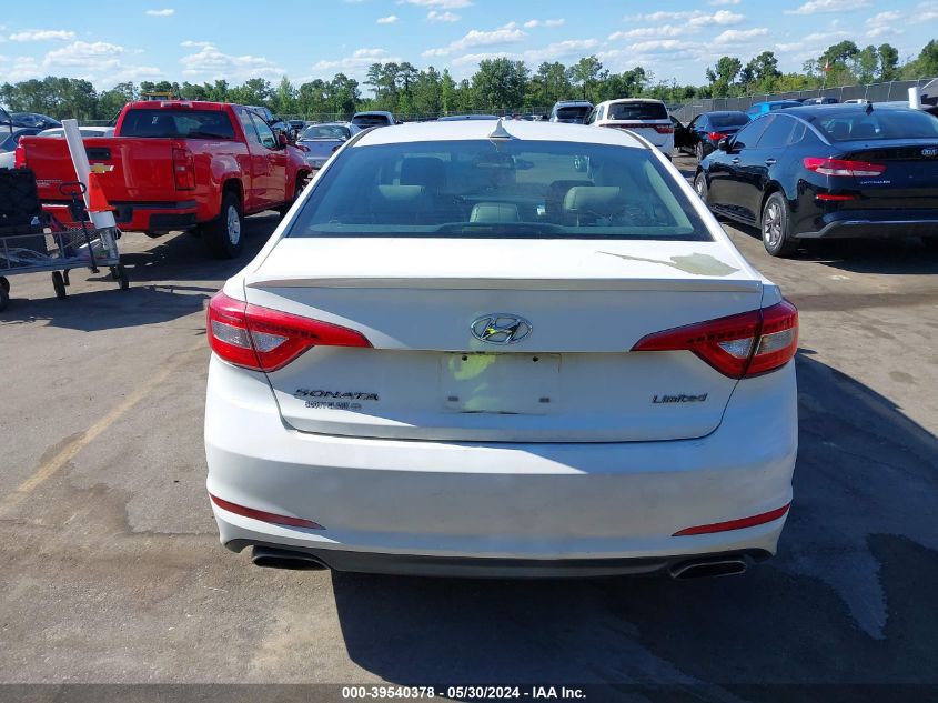 2015 Hyundai Sonata Limited VIN: 5NPE34AF8FH036408 Lot: 39540378